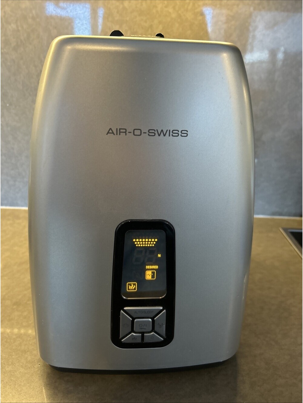 Boneco Air O Swiss AOS 7144 Ultrasonic Cool Warm Mist Digital LCD Humidifier